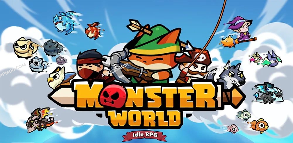 猎人世界 Monster World Ver.1.0.04.01.16 MOD APK[无限黄金][无限宝石]-PPMOD