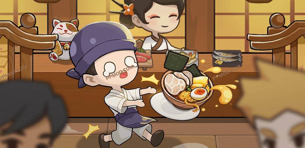 梦想寿司店 My Sushi Story Ver.4.1.16 MOD APK [无限金钱][免看广告]-PPMOD