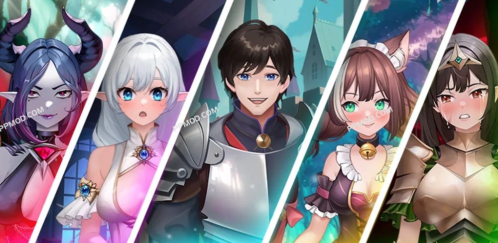 [18+]模拟动漫约会 破解版 Anime Dating Sim Ver.1.8.2 MOD APK[破解内购]-PPMOD