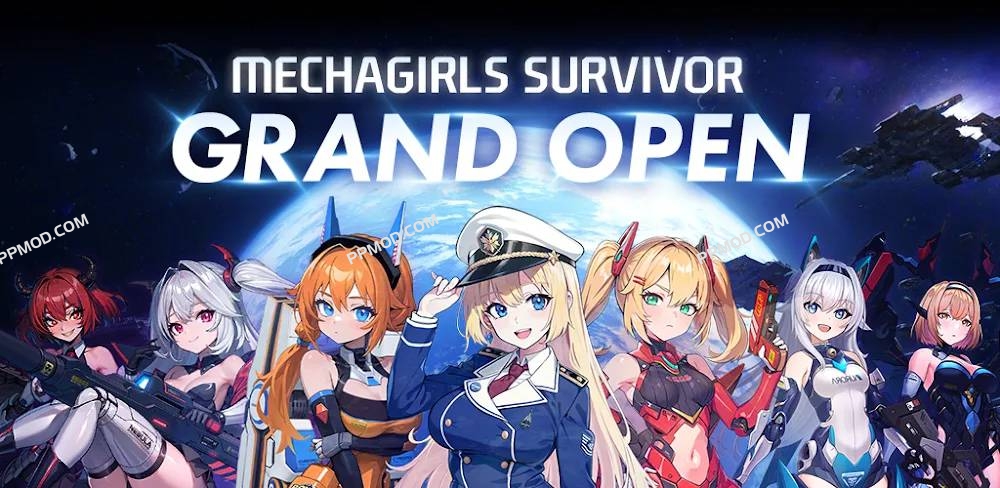 机甲少女幸存者 破解版 Mecha Girls Survivor Ver.1.00.33 MOD APK[攻击倍数][上帝模式][经验倍数]-PPMOD