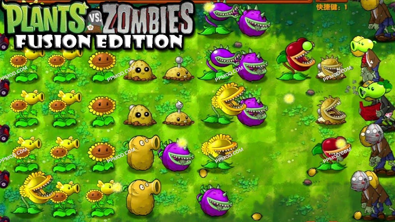 植物大战僵尸融合破解版 Plants vs Zombies Fusion Edition Ver.2.1.4 MOD APK-PPMOD